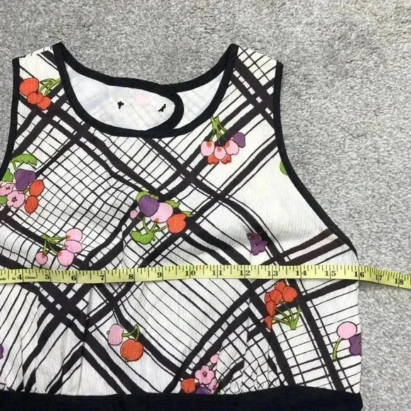 Berkleigh Juniors Vintage Dress Maxi Fit Flare Flower Open Back - Picture 2 of 9